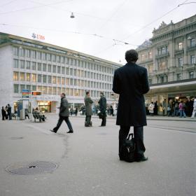Businessman in Zurch