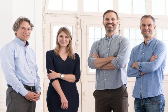 Equipor de jóvenes emprendedores