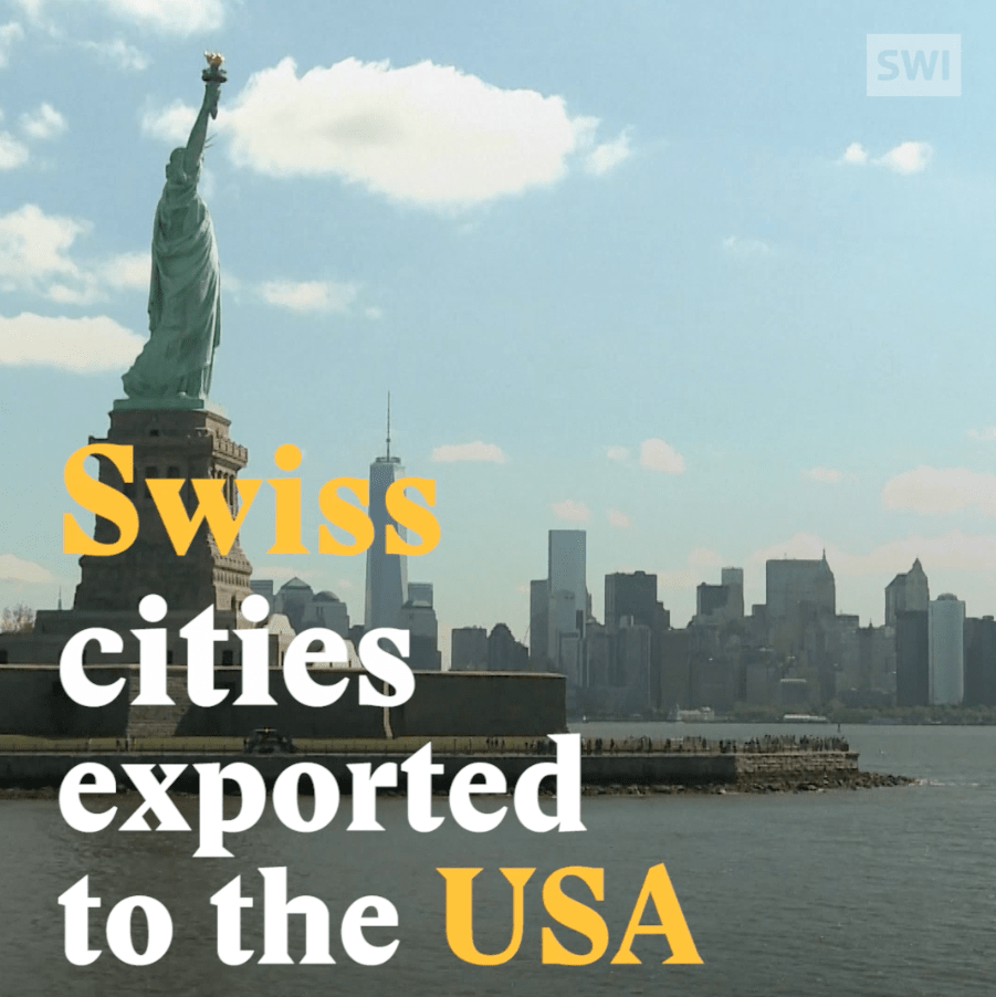 Swiss cities in the USA SWI swissinfo.ch