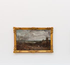 Dedham from Langham, obra de John Constable