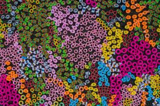 Miles de flotadores de colores