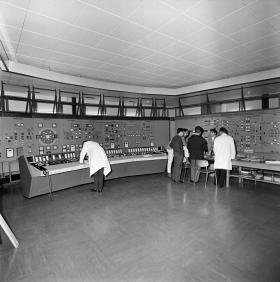 Ksala di comando della centrale