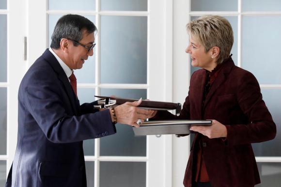 karin keller-sutter, swiss minister