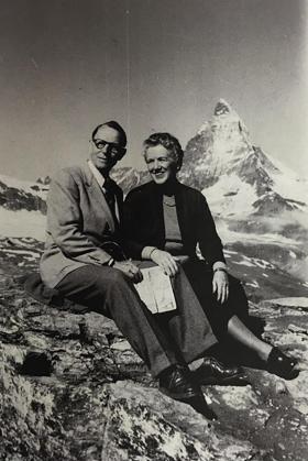 Ammann and his wife Kläry