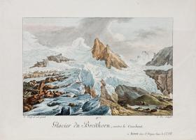 Expedition auf dem Gletscher