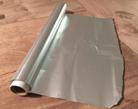 Rollo de papel de aluminio