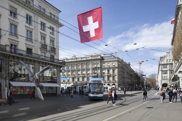 Zurich s Paradeplatz