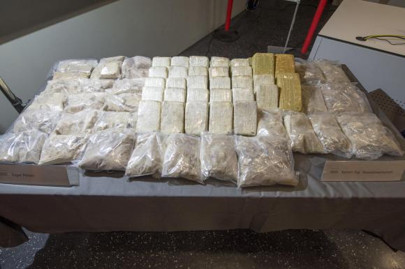 packets of heroin seized