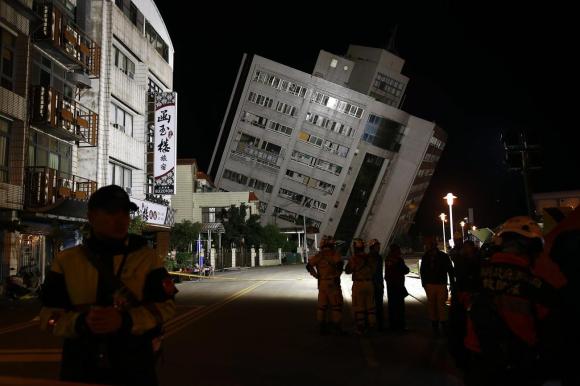 Tremblement de terre à Taiwan