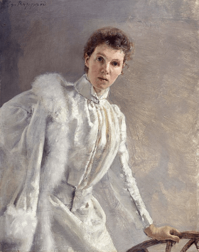 自画像，布面油画，1894年