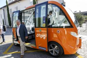 driverless bus in Geneva