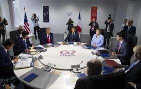 Reunião do G7 em Biarritz, França