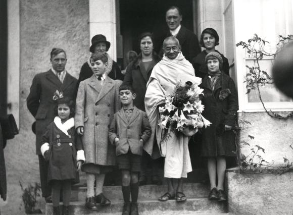 Gandhi visits