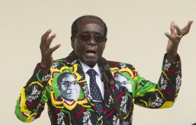 Robert Mugabe en 2016