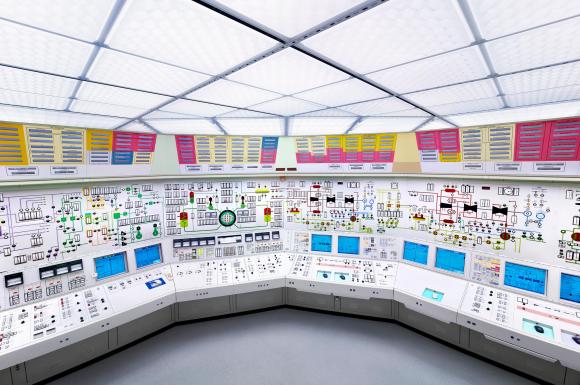 Control room at Beznau