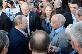 У. Маурер встречался с В. Путиным в 2014 году накануне Олимпиады в Сочи