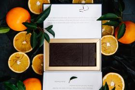 A bar of La Chuorsa chocolate