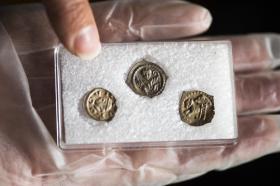 Découvert archéologique: 3 pièces en argent