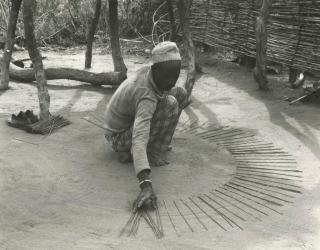 カメルーンとチャドの国境付近に暮らす農耕民族のムッセイ族。カメルーン北部のガルア北西部にて1982年撮影