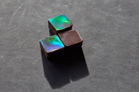 Coloured chocolate