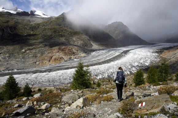 The Aletsch glacier