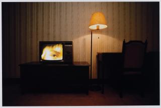 Télévision dans une chambre