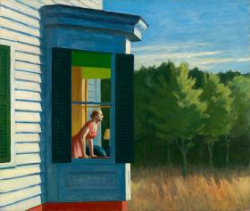 Woman by the window
