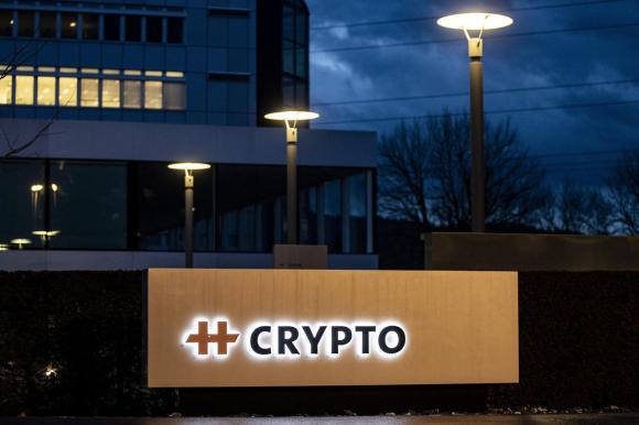 The headquarters of the encryption firm Crypto AG in Zug, Switzerland