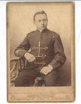 瑞士新兵约瑟夫·阿诺德·埃格洛夫肖像