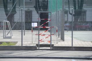 Parco giochi chiuso