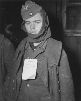Prisioneiro de guerra alemão.