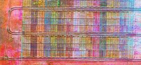 ハイパースペクトルカメラによるオオムギ農場の画像