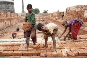 Children working