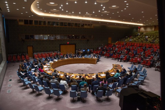 UN Security Council Chamber