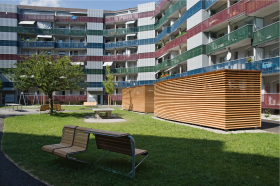 Fassade des Hauses