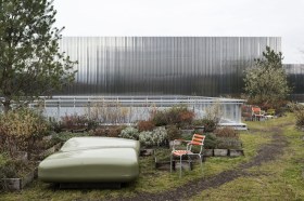 チューリヒ芸術大学（ZHdK）屋上の植栽