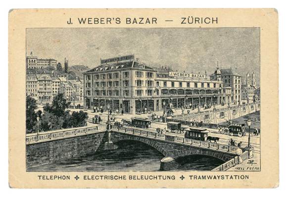 First department store in Switzerland