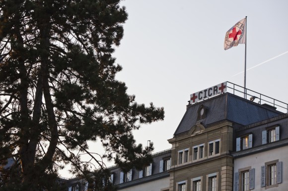 المقر الرئيسي اللجنة الدولية للصليب الأحمر في مدينة جنيف.