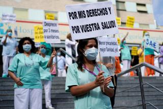Manifestaciones de enfermeras