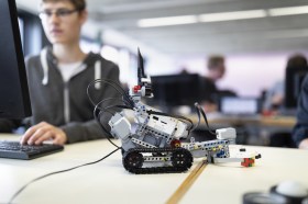 Sixth formers use Lego Mindstorms