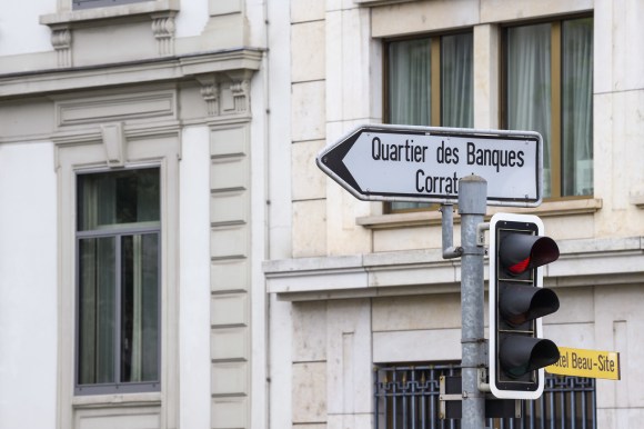 Strasse in Genf