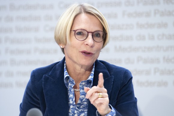 Die Schweizer Diplomatin Livia Leu
