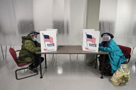 US elections, voting in Ohio