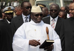 Former Gambian dictator Jammeh