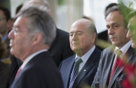 Former FIFA and UEFA bosses Blatter and Platini
