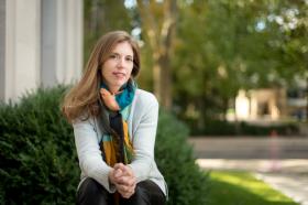 Originaire de France, Hélène Landemore est professeure agrégée de science politique à l'Université de Yale. (Stephanie Anestis) Hélène Landemore