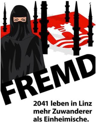 オーストリア自由党のポスター