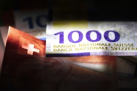 Billete de mil francos suizos