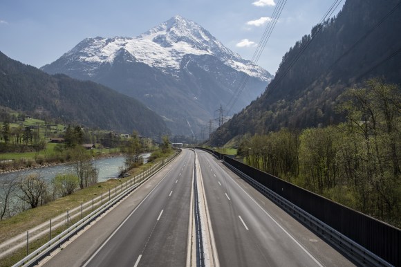 Swiss motorway