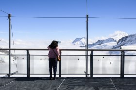 Jungfraujoch viewing platform